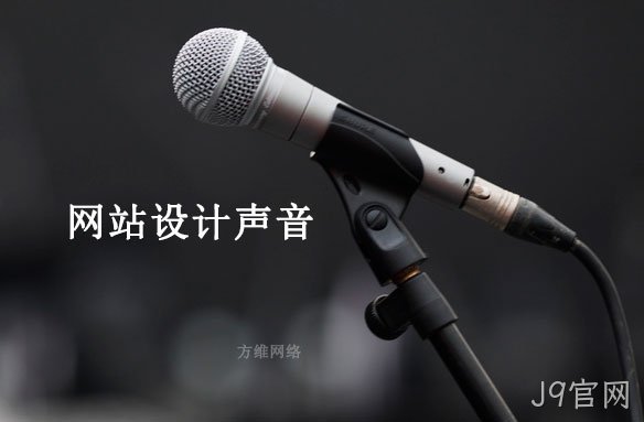 网站设计声音