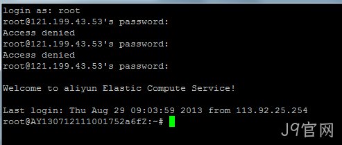 putty登录服务器